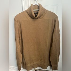 Grafton Long Sleeve Brown Turtleneck Size XL